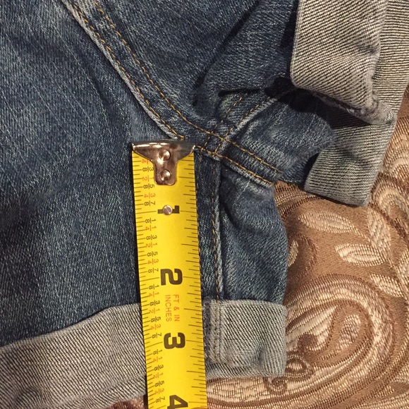 Justice rolled sewn cuff shorts 16 1/2 - Picture 4 of 7